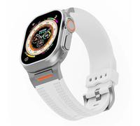 JQQJZLC STRAP SPORTATIQUE PARTICLÉ POUR S10 46MM 49 ULTRA S10 42MM 45 44 40 38 mm Suile de silicone élastique Convient pour Iwatch 10/9/8/7 / SE / 6/4/5/3.