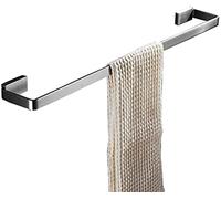 JQQJZLC Superrouille à Serviette Unique/Mur/Cuisine Rack de Serviette de Salle de Bain/Acier Inoxydable brossé Peu Profond, Cintre de Tour / 30 cm