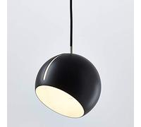 JQQJZLC Suspension de Couvercle en Pot réglable E27 Geométrique Slant Decoration Balle Décoration de Plafond, Livrerie de lumière Post-Moderne Chandelier d'escalier de F