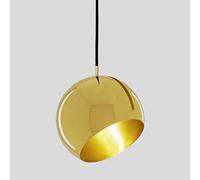 JQQJZLC Suspension de Couvercle en Pot réglable E27 Geométrique Slant Decoration Balle Décoration de Plafond, Livrerie de lumière Post-Moderne Chandelier d'escalier de F