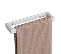 JQQJZLC Tiron de Serviette de Salle de Bain 24 Pouces Anneau de Serviette à Main Rail de Serviette Noire Sus304 Mural en Acier Inoxydable monté, EGJF060-B