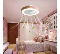 JQQJZLC Ventilateur de Celing avec éclairage à 6 Vitesses de Plafond silencieuse et Moderne avec des lumières et Un Moteur à Distance de Courant à Distance à Distance, Un Lustre de Ventilateur de