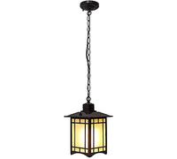 JQQJZLC Villa Cadre de Raisin imperméable Lampe Suspendue E27 DÉCORATIVE LA Suspension DÉCORTÉ