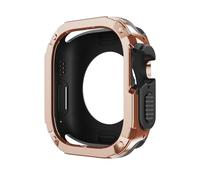 JQQJZLC WatchCase for Watch Ultra Cover 49 mm 40mm 41mm 44mm 45 mm 42 mm 38 mm Shell Anti-Fall Iwatch Series 9 8 7 6 5 4 SE 3 2 Watch Case (Starlight, 49mm)