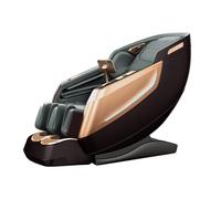 JQslycdmv 4D Full Bodys Massage Chair,Intelligent Massage Sleeping Chair, Airbag Wrap Touch Screen Bluetooth Relaxation Commuter Home Office Dual Purposes(Black)