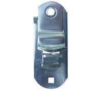 JQuad Loquet de Verrouillage pour Porte de remorque et Rampe - Montage de 10,2 cm - Loquet de Verrouillage à Came - Zinc