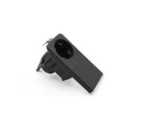 JQUAL LHD RHD - Couvercle de poignée de boîte à Gants de Voiture, boîte à Outils, Interrupteur de Verrouillage de poignée pour Mercedes Benz C GLK Classe C204 W204 C200 2007 - 2012