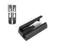 JQUAL Revêtement d'habillage de Rail de siège de Voiture ABS Noir, Capot de Piste coulissante Avant arrière Gauche Droite pour BMW G30 G11 G12 F15 F16 5 7 série X5 X6