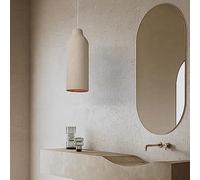 JQUAL Wabi-sabi Bar Chambre Suspension Lustre Simple Gris Lustre Moderne 1 Lumière Plafonniers Restaurant Club Cuisine Île Suspension Lampe Luminaire Anniversary