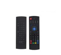 JQVDE Compatible avec Le Clavier MX3 Air Mouse, télécommande sans Fil 2,4 GHz, Multifonction, avec Apprentissage Infrarouge, Compatible avec Les Box Smart TV Android.(Backlit Voice)