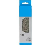 JQVDE Convient for chaîne de vélo Shimano HG701 HG601 HG901 11 Vitesses chaîne de vélo 11 V 116 L R7000 VTT Route 5800 M7000 chaîne avec maillon manquant(HG901 116L)