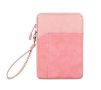 JQVDE Convient for la liseuse de Livres électroniques Kobo Aura One 7,8 Pouces, Housse de Protection, Sac intérieur en Peluche en Toile, étui de Protection Antichoc(Pink)