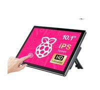 JQVDE Écran Tactile Raspberry Pi 10,1 Pouces 1920 x 1200 IPS HDMI Type-C USB-C Compatible avec PI Banana Win Pi 4 3 A+(1280 x 800)