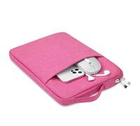 JQVDE Housse de Protection Antichoc for Sac à Main OnePlus Pad 2023 11,6 Pouces for Tablette Oppo Pad 2 11,6'' 12,1'' avec Poches(Rose Red,OnePlus Pad Go 11.3)