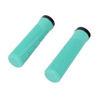 JQVDE Poignées de vélo en Caoutchouc Souple, antidérapantes et étanches, for Guidon de vélo VTT.(Model3-Bianchi)