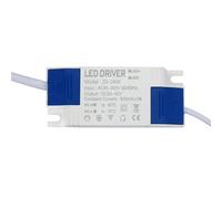 JQVZKFYFK LED Driver with Shell 20-24W 30-36W 500mA 600mA 700mA 900mA Power Supply Built-in Constant Current Lighting 85-265V Transforme(20-24W 600mA)