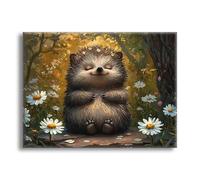 Jqynn Diamond Painting Fleurs Animal Diamond Painting Adulte, DIY Kit Broderie Point de Croix, Activité Manuelle Adulte Kit, Peinture Diamant pour Débutants, Tableau Decoration Murale 20x30cm Z-l-441