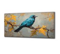 Jqynn Kit Diamond Painting Arbres Oiseaux Diamond Painting Enfant Adulte, Peinture Diamant 5d Complet Kit, Loisirs Créatifs Activité Manuelle Adulte, Maison Tableau Decoration Murale 80 x 160 Q-814