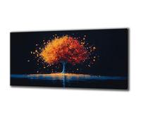 Jqynn Kit Diamond Painting Automne Arbres Diamond Painting Enfant Adulte, Peinture Diamant 5d Complet Kit, Loisirs Créatifs Activité Manuelle Adulte, Maison Tableau Decoration Murale 100 x 200 Q-816
