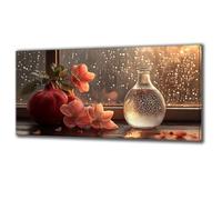 Jqynn Kit Diamond Painting Fleurs Bouteille Diamond Painting Enfant Adulte, Peinture Diamant 5d Complet Kit, Loisirs Créatifs Activité Manuelle Adulte, Maison Tableau Decoration Murale 50 x 100 Q-736