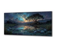 Jqynn Kit Diamond Painting Forêt Ciel étoilé Diamond Painting Enfant Adulte, Peinture Diamant 5d Complet Kit, Loisirs Créatifs Activité Manuelle Adulte, Maison Tableau Decoration Murale 20 x 40 Q-806