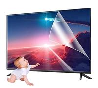 JQZWXX 55/58/60/65/70/75 Pouces Film De Protection D'écran TV Anti-Reflets, Filtre De Lumière Bleue Protection des Yeux Anti-Poussière Film Mat pour Samsung/Hisense/LG/Sony, Etc. / 70in1563x908mm