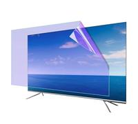 JQZWXX Protection D'Écran TV 75 Pouces, Filtre Antireflet, Taux D'efficacité Jusqu'À 90%, pour Téléviseurs Familiaux, Soulage La Fatigue Oculaire pour Téléviseurs LCD LED OLED HDTV,75in1645x930mm
