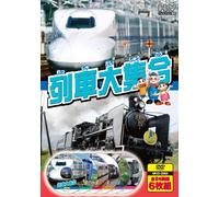 列車大集合 新幹線 JR特急 私鉄特急 SL 汽車 トロッコ列車 通勤電車 DVD6枚組 6KID-2003