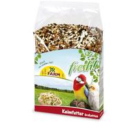 JR FARM Aliment germé | 1 kg | Aliment complémentaire pour Grandes perruches | Une Variation croquante de graines germées de qualité | avec de Nombreux nutriments naturels