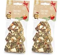 JR Farm Arbre aux Fruits de Noël 140 g - Friandises de Noël (Lot de 2)