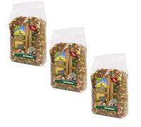 JR FARM Festin pour Hérissons | Pack de 3 | 3 x 500 g | Aliment Complet énergétique et Riche en nutriments pour hérissons | avec Plus de 80% de protéines animales
