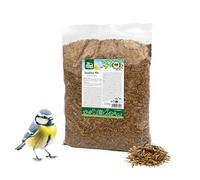JR Farm Garden Mélange d'insectes 10 kg (alarmes hermétiques, vers de Farine, sauterelles | Nourriture Riche en protéines)