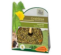 JR Farm Grainless Lot de 4 Carottes pour rongeurs 140 g