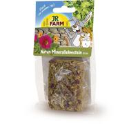 JR Farm Natur-Minerallehmstein Blüte 7 Stück (100gx7)