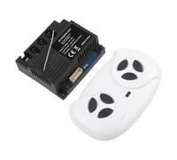 JR1932RX-24V 24V Récepteur pour voiture électrique, télécommande 2.4G avec fonction de démarrage doux, pour véhicules électriques et voitures jouet (ensemble complet)
