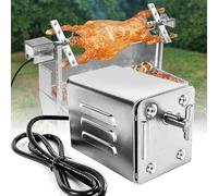 Jradse Tourne Broche Barbecue 15w 70kg Moteur Tourne Broche Sp-S40 2.7 RPM Moteur éLectrique pour Barbecue, Poulet, Porc, ChèVre GrilléE à L'ExtéRieur