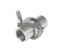 JRBJWYVV 1-1/4" BSPT Female x 1.5" Tri Clamp Set SUS304 Stainless Steel Assembly Fitting Tri-Clover Home Brew