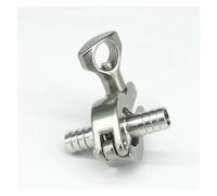 JRBJWYVV 1/2" Hose Barb x 0.5" Tri Clamp Set SUS304 Stainless Steel Fitting Tri-Clover Home Brew