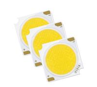 JRBJWYVV 10pcs 10W 20W 30W 40W 50W 10pcs LED COB LED Light-Emitting Diode Bead DC30-33V 19 * 19mm for Spotlight Downlight Light(White 4000K,20W 600mA)
