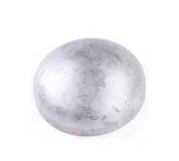 JRBJWYVV 114 133 159 168 180 200 219 250 273 300 325 350 377 400mm Tube End Cap Blind Head 304 Stainless Steel Pipe Fitting Industrial(133mm OD)