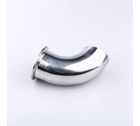 JRBJWYVV 19mm 51mm Pipe OD Butt Weld x 1.5" 2" Tri Clamp SS304 Stainless Steel 90 Degree Elbow Pipe Fitting Home Brew Beer Wine Cheerfully (Size : 89mm x Ferrule 106)