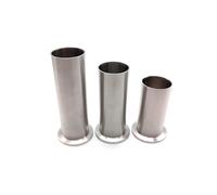 JRBJWYVV 1pc 304ss Length 100mm Tri Clamp Ferrules OD19xT1.5mm Welding Ferrules Weld Clamp Tube Fittings