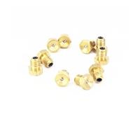 JRBJWYVV 20pc M6x1mm Metric Male Thread Flush Straight Fitting