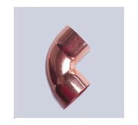 JRBJWYVV 25.4mm 1" Inner Dia x1mm Thickness Scoket Weld Copper End Feed 90 Deg Elbow Coupler Plumbing Fitting Water Gas Oil