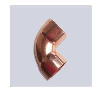JRBJWYVV 25mm Inner Dia x1.5mm Thickness Scoket Weld Copper End Feed 90 Deg Elbow Coupler Plumbing Fitting Water Gas Oil