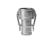 JRBJWYVV 304 Stainless Steel Quick Connector C Type 4 Points Steel wire Pipe Union Hose Quick Hose Snap Type Head 6 Points(DN100)
