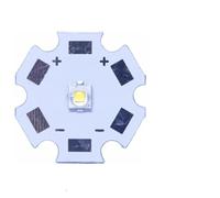 JRBJWYVV 50PCS 3W LED XPE2 XP-E2 R3 Neutral White 4500K 1W-3W LED Diode Chip Light Lamp With 20mm PCB