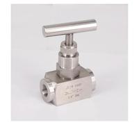 JRBJWYVV High Pressure 320 Bar 1/4" BSP Female 304 Stainless Steel Flow Control Shut Off Valve Water Gas Oil Fuel