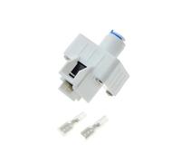 JRBJWYVV Reverse Osmosis System RO Water Tank Low Pressure Switch Normally Open One Pole 1/4" OD Hose Connection with Crimp Terminal