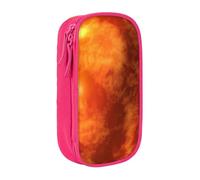 JRBWTDBW Mars Planet Trousse à crayons pour étudiants, filles, garçons, grande capacité pour adultes, trousse à crayons multifonction simple et durable, rose, Taille unique, Bagage à main